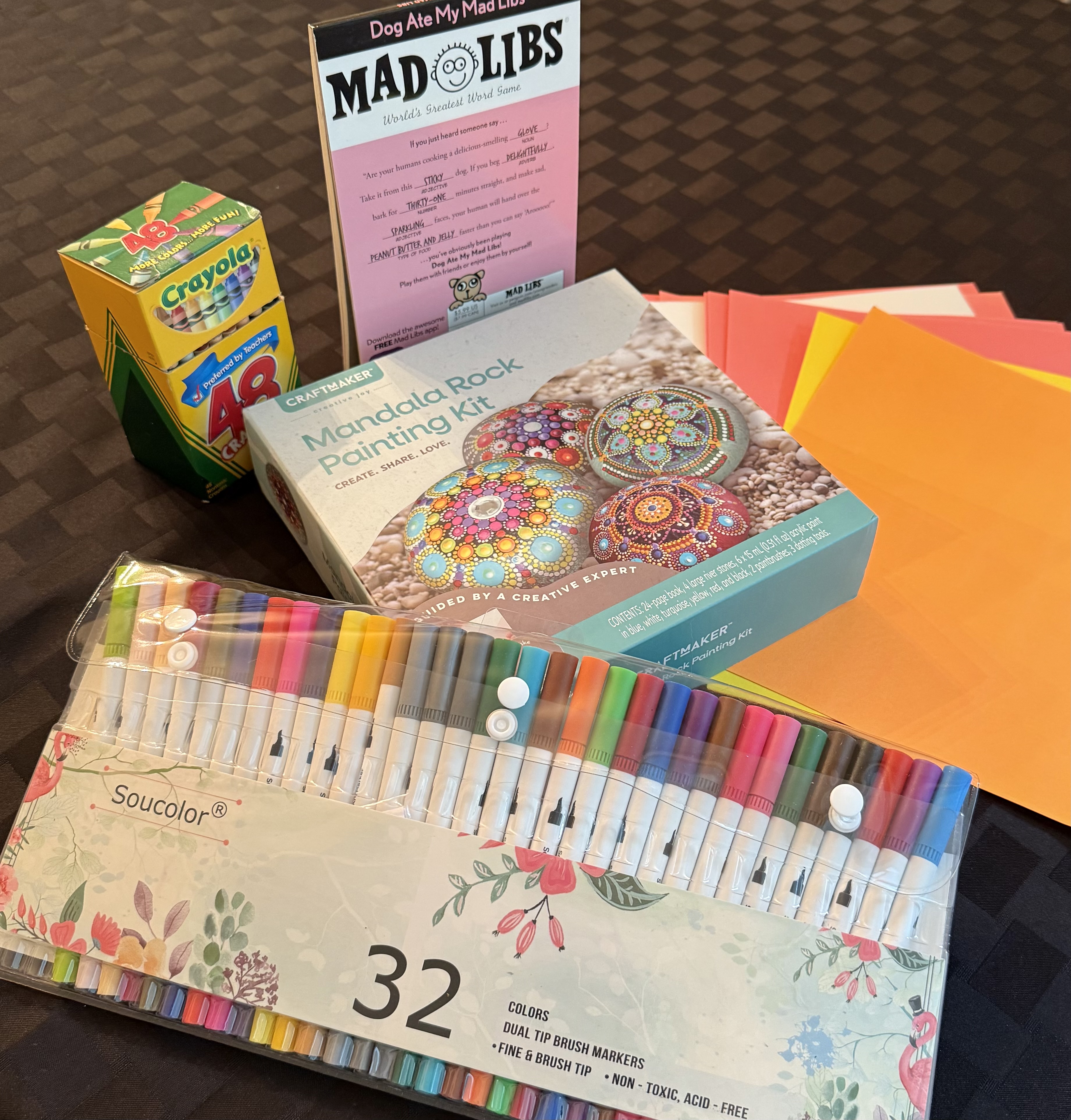 Arts and crafts activities at the memory cafe